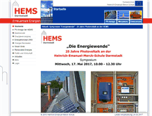 Tablet Screenshot of hems-renewables.de